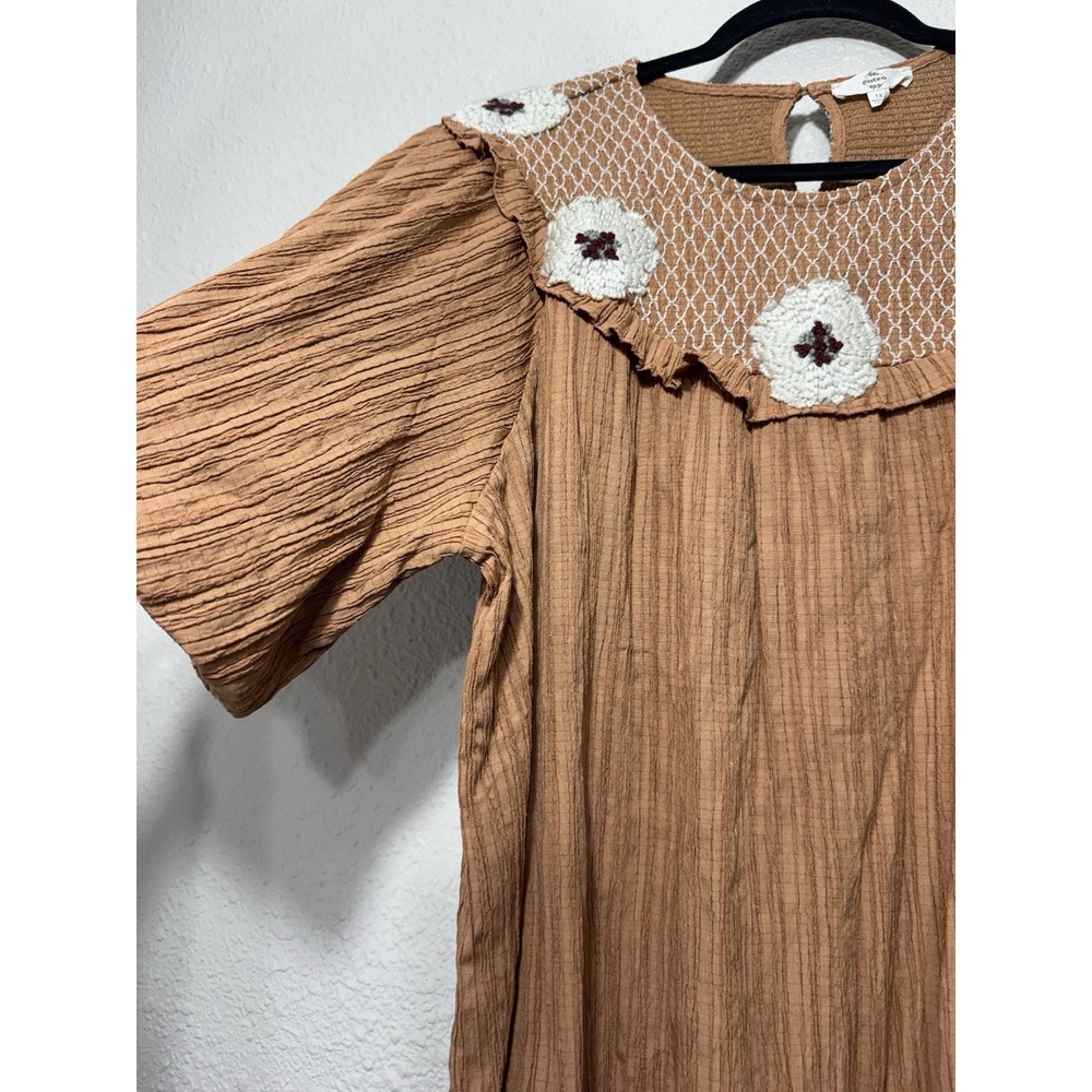 Entro 1X Plus Top Boho Curvy Boutique Hippie Peasant New - Picture 3 of 10